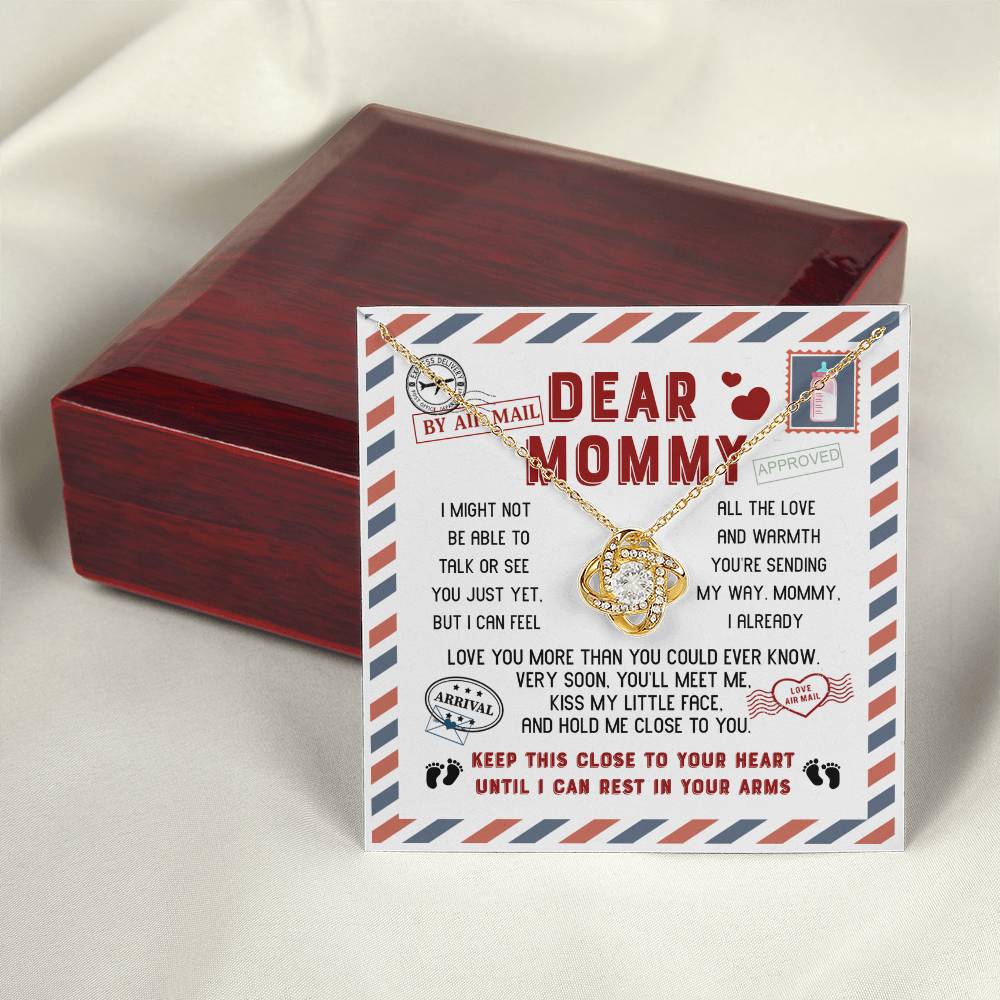 Necklace Gift For Mommy - Little Face