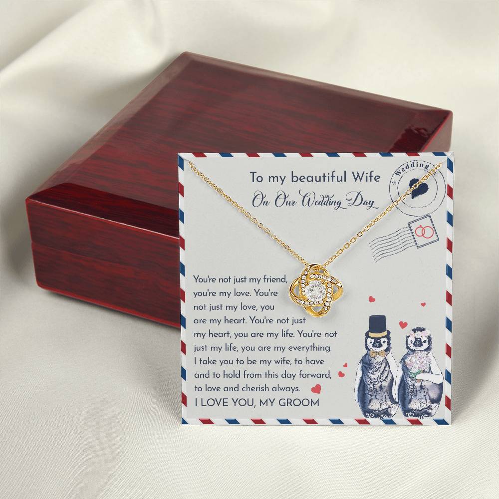 Wedding Day Gift For Wife From Groom - Love And Cherish