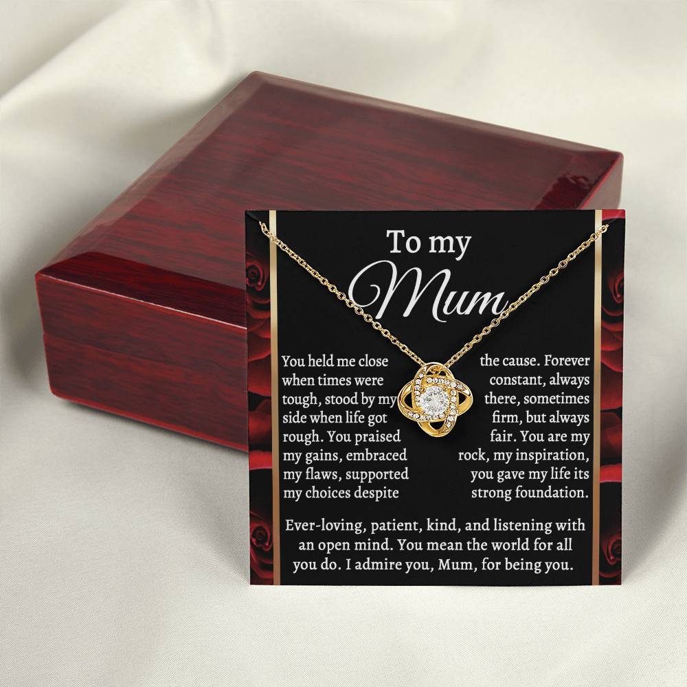 Necklace Gift For Mom - By My Side