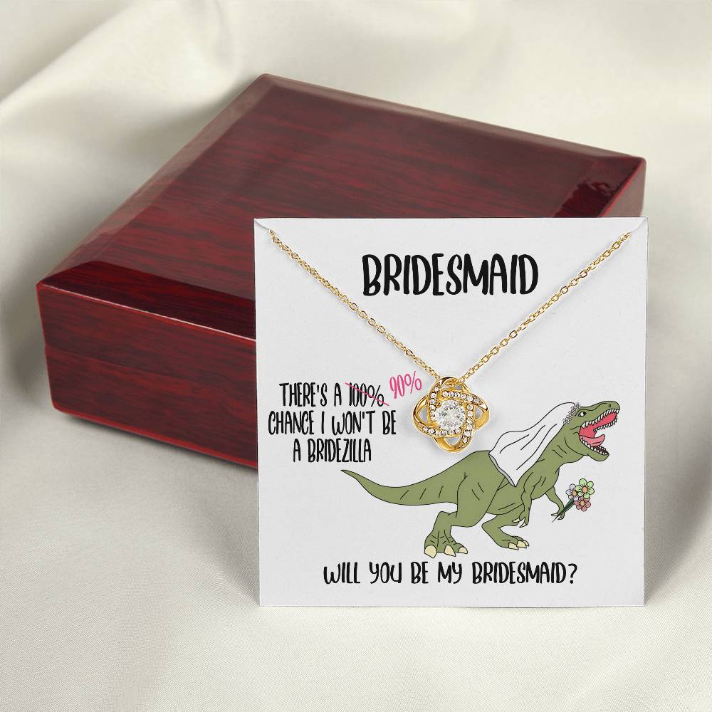 Wedding Gift For Bridesmaid From Bride - Bridezilla