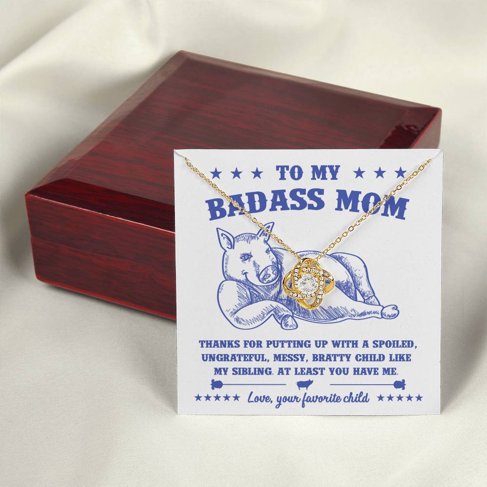Necklace Gift For Mom - You Have Me