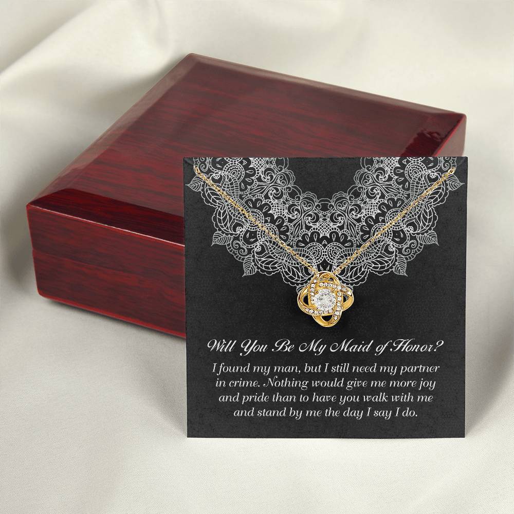 Wedding Gift For Maid-of-Honor - Partner In Crime