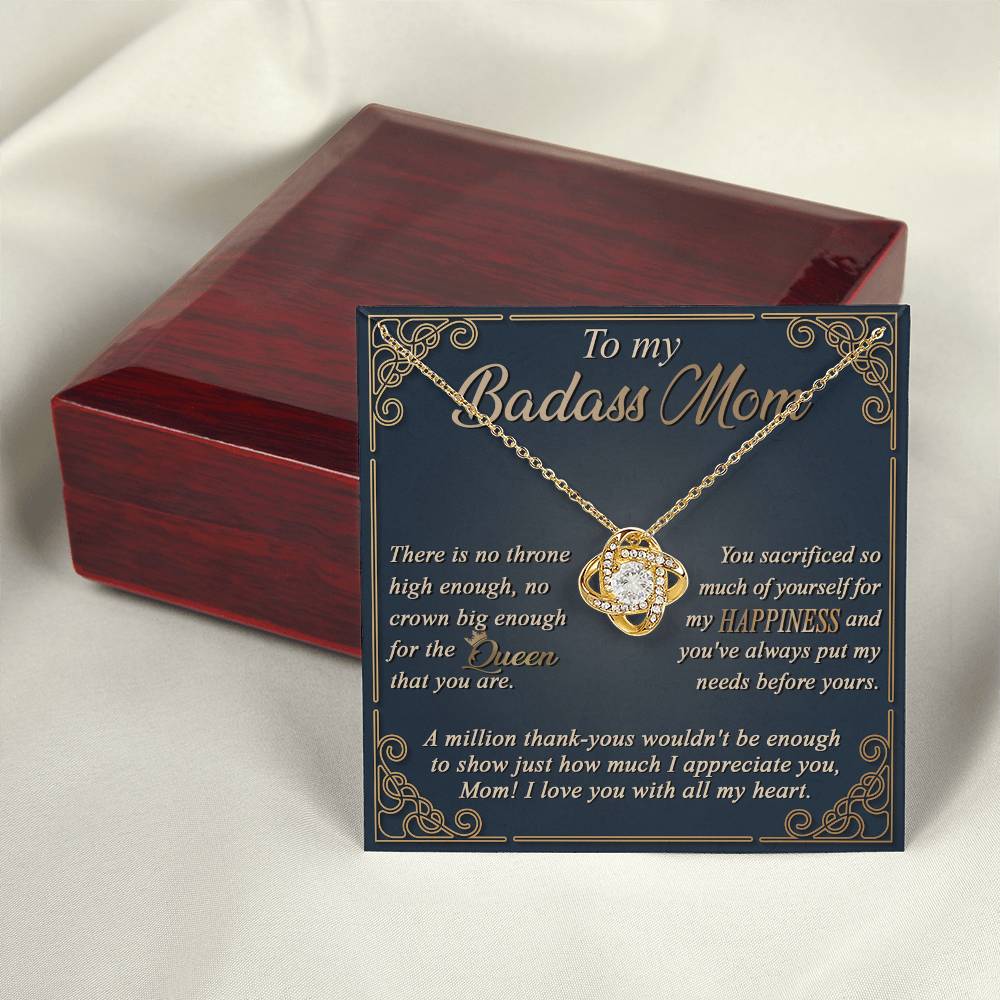 Necklace Gift For Mom - The Queen