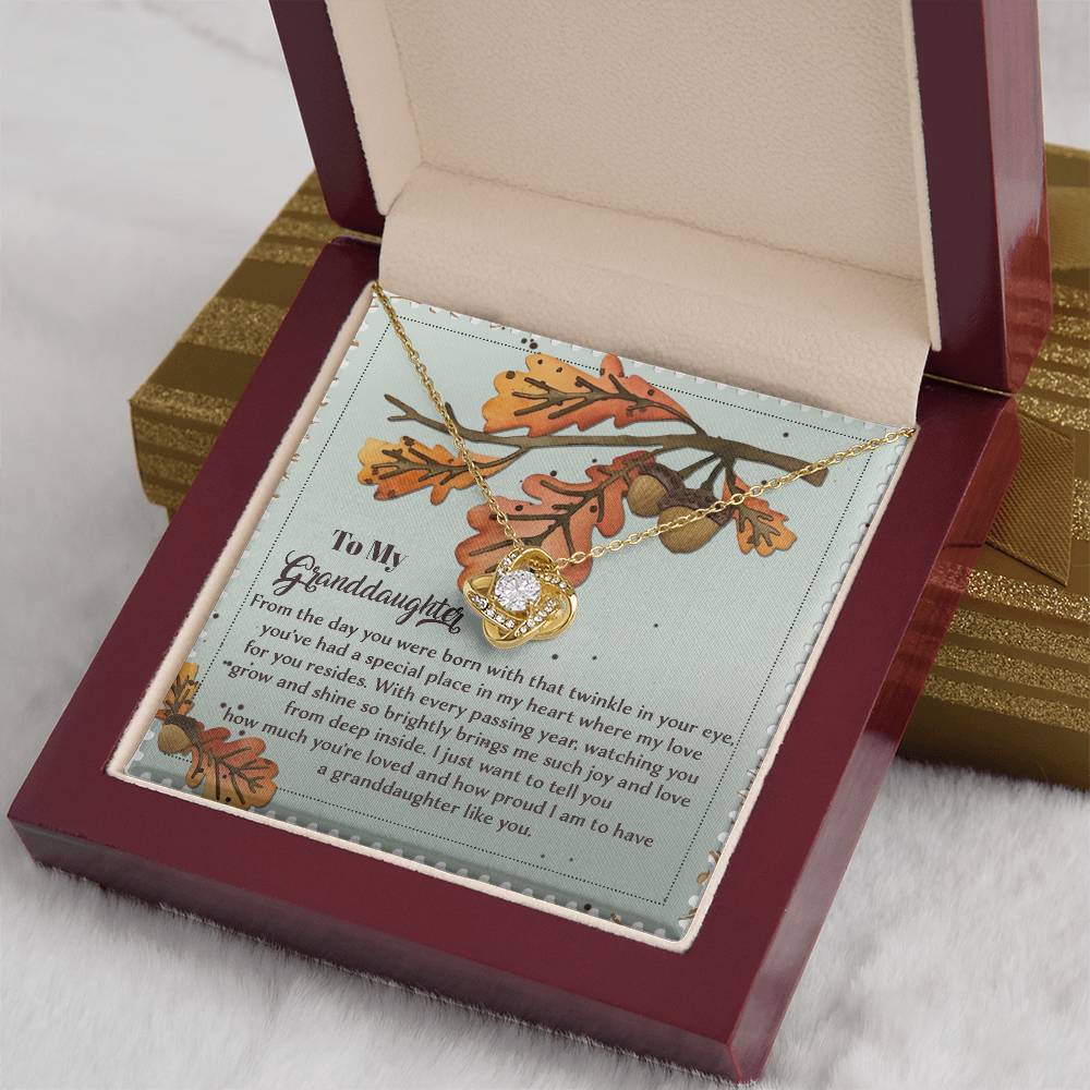 Necklace Gift For Granddaughter - From Deep Inside