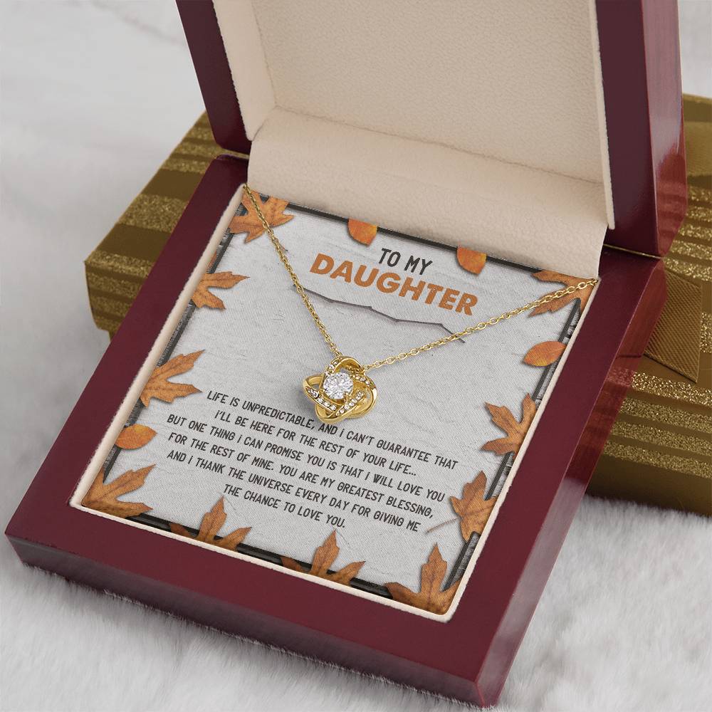 Necklace Gift For Daughter - My Greatest Blessing