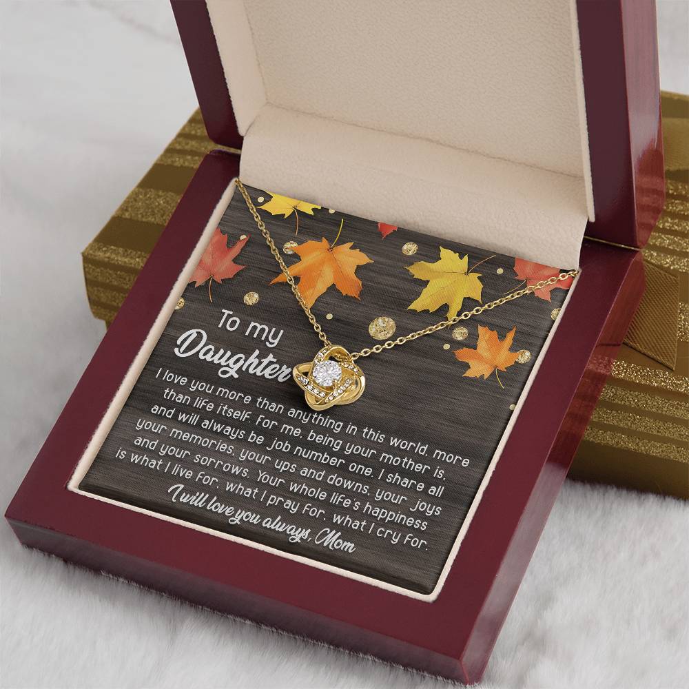 Necklace Gift For Daughter - Job Number One