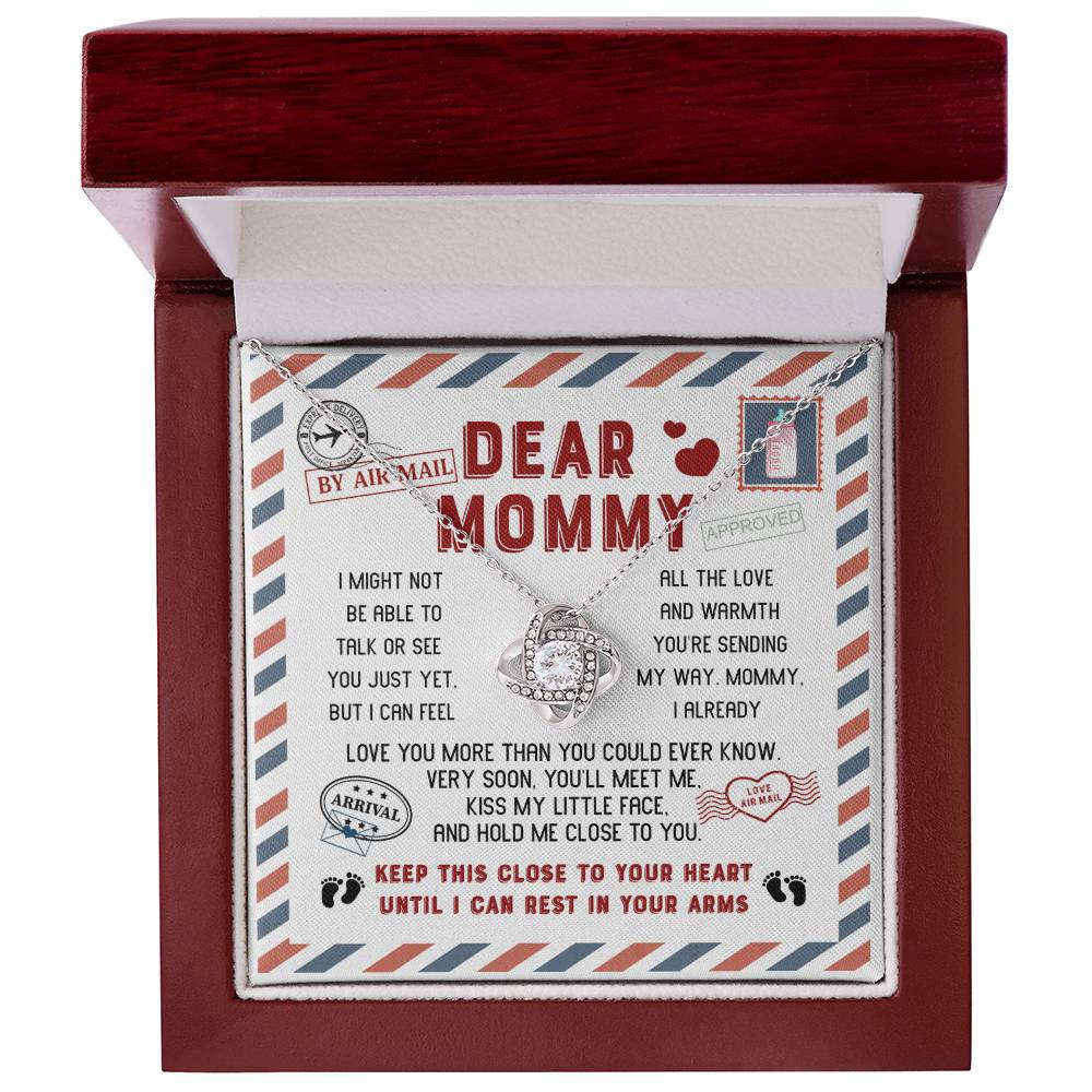 Necklace Gift For Mommy - Little Face