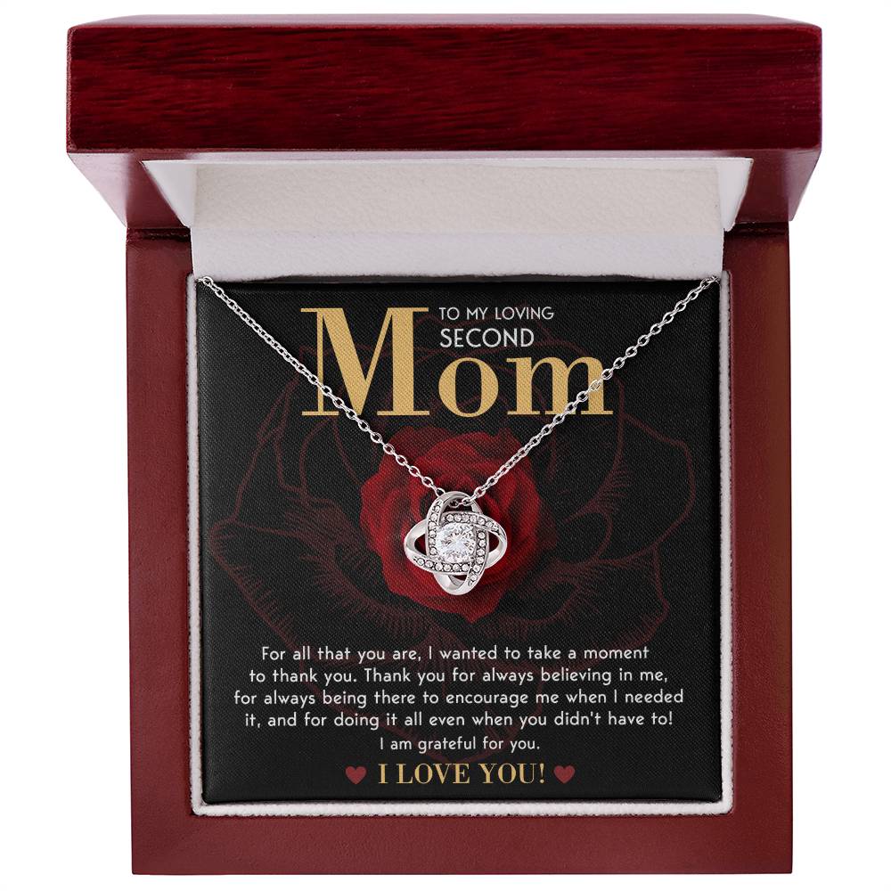 Necklace Gift For Second Mom - Grateful For You