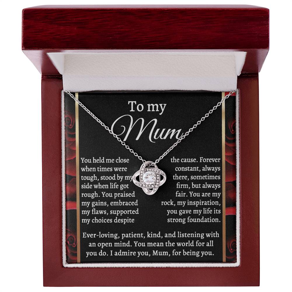 Necklace Gift For Mom - By My Side
