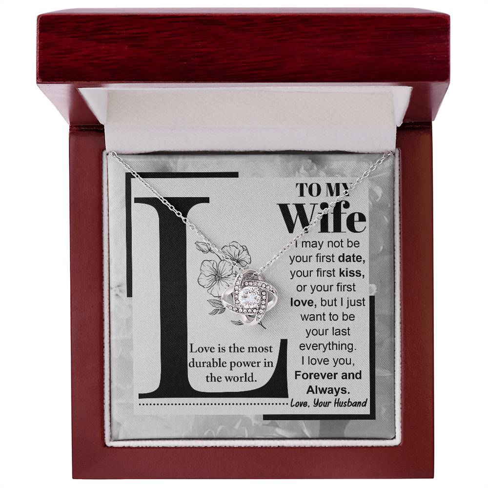 Necklace Gift For Wife - Love Is
