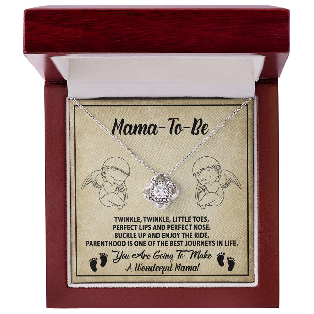 Necklace Gift For Mama To Be - Enjoy The Ride