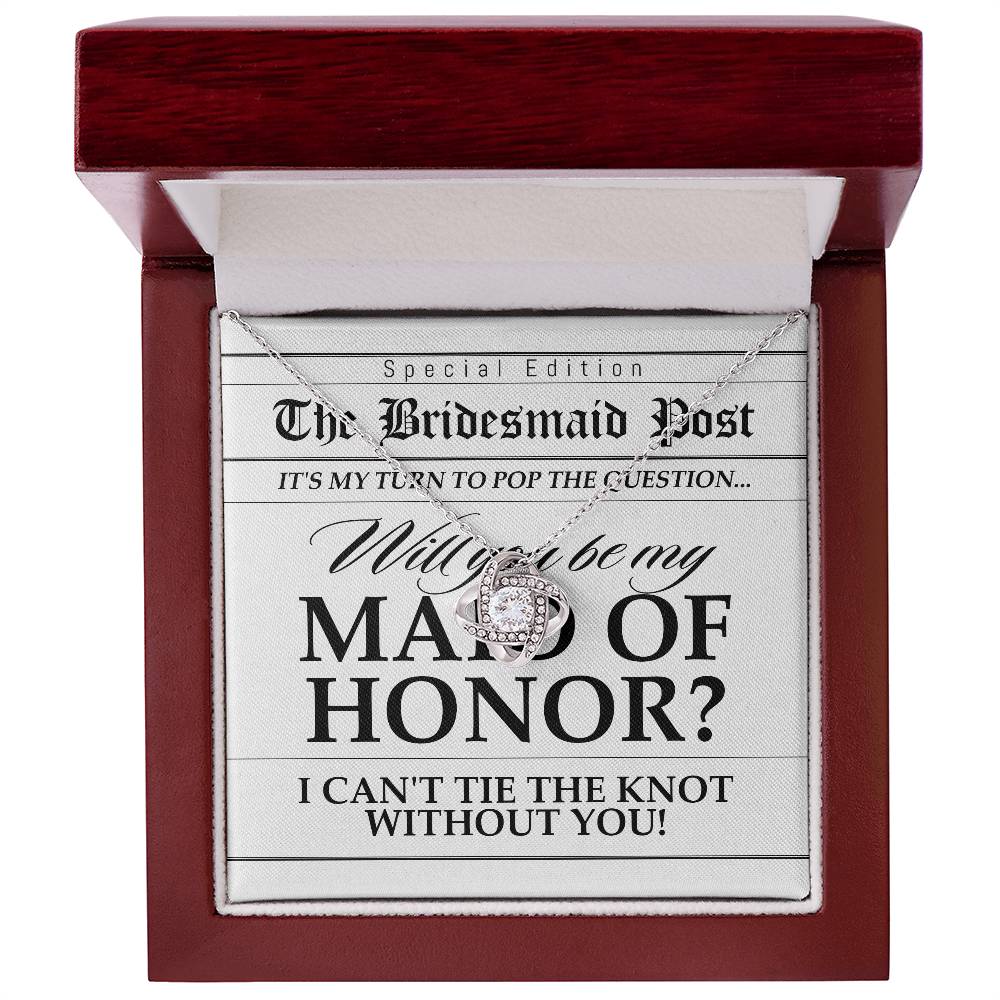 Wedding Gift For Bridesmaid From Bride - Tie The Knot