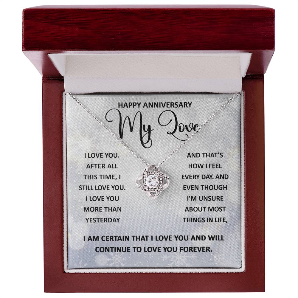 Necklace Anniversary Gift For Wife or Girlfriend - Still Love You