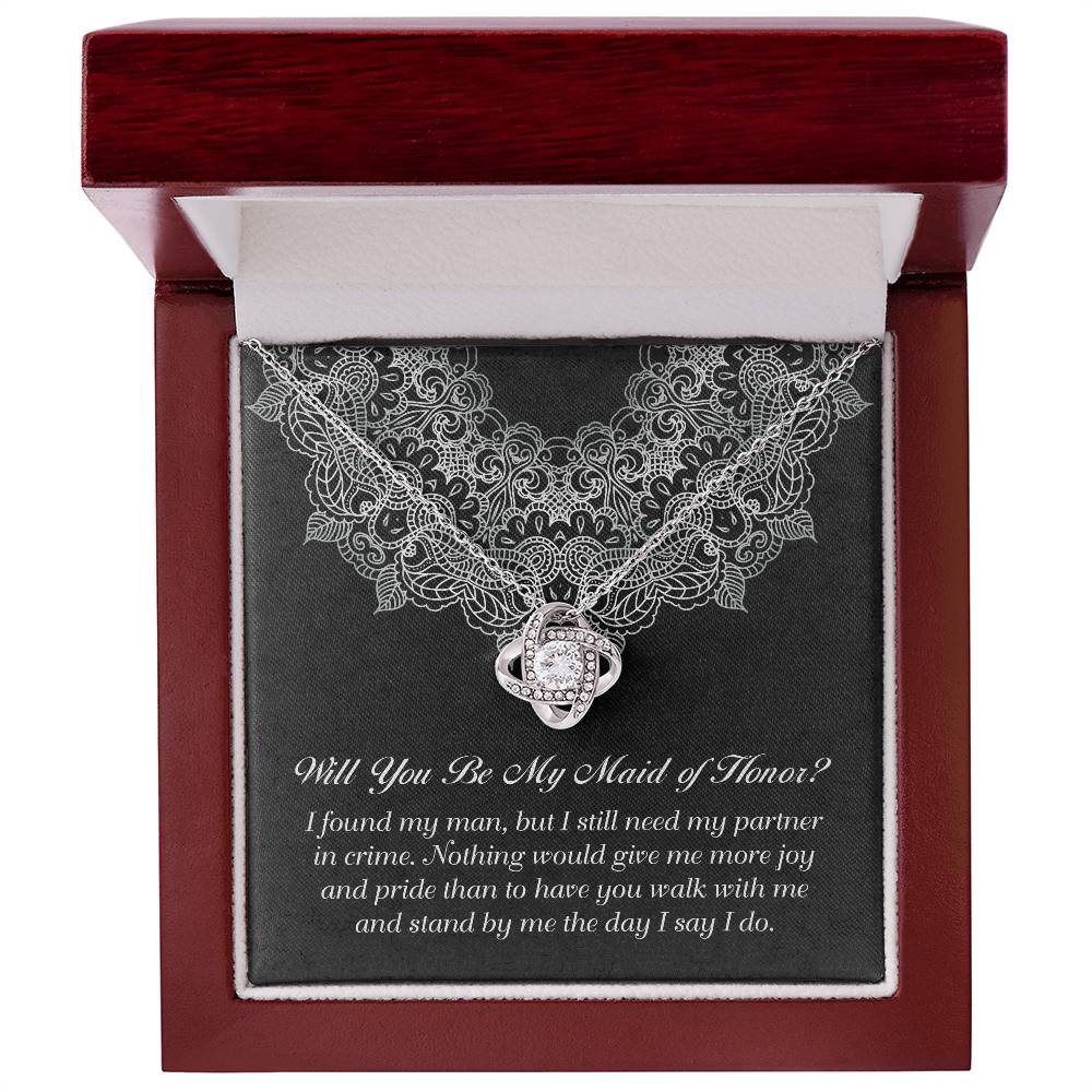 Wedding Gift For Maid-of-Honor - Partner In Crime