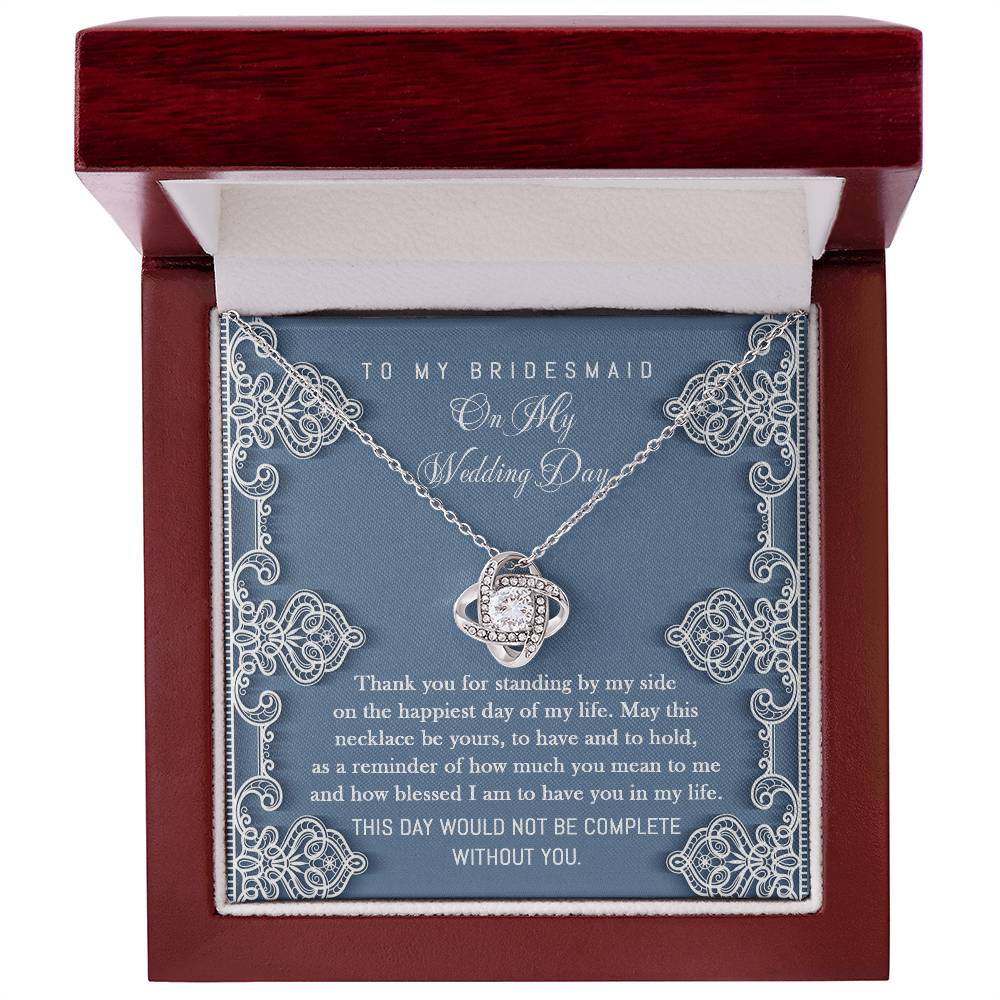 Wedding Gift For Bridesmaid From Bride - By My Side