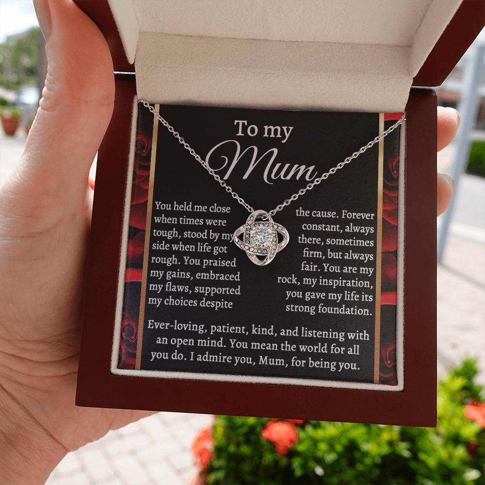 Necklace Gift For Mom - By My Side