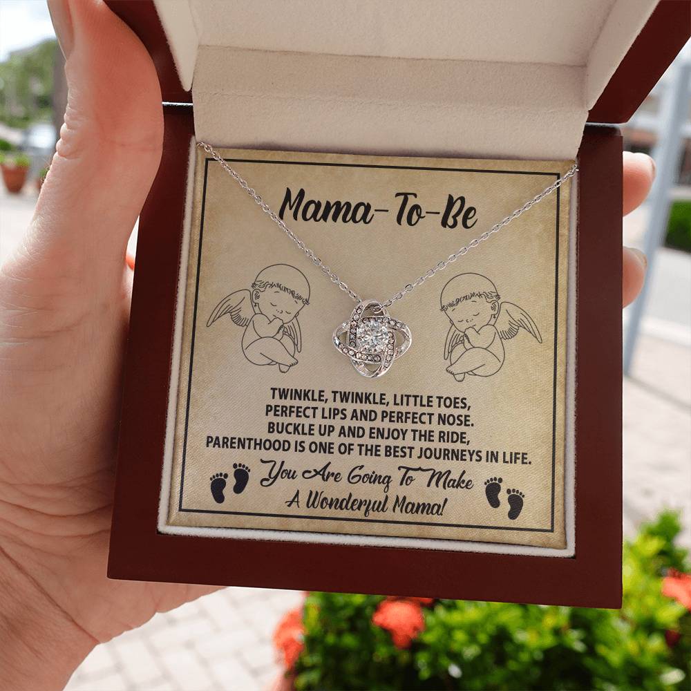 Necklace Gift For Mama To Be - Enjoy The Ride
