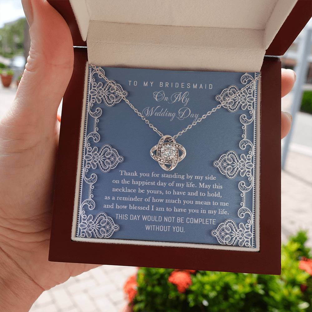 Wedding Gift For Bridesmaid From Bride - By My Side