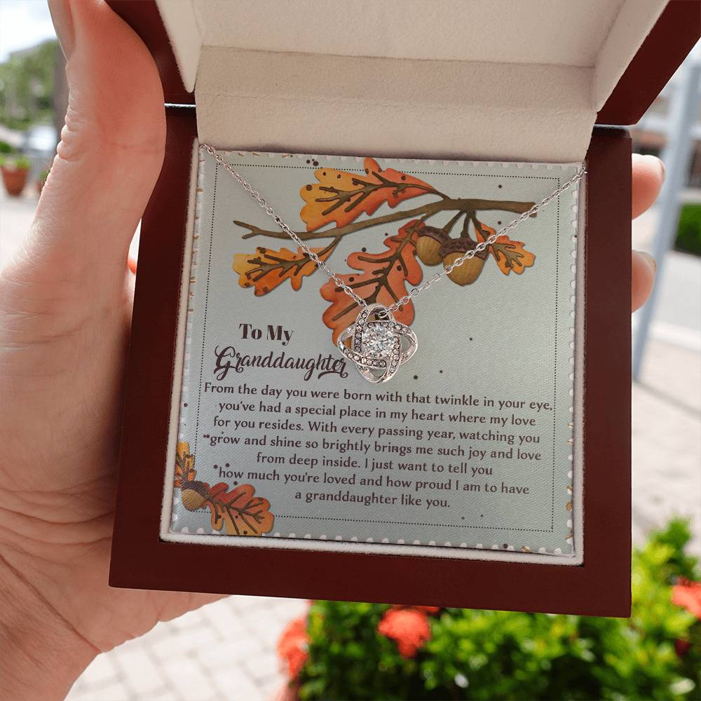 Necklace Gift For Granddaughter - From Deep Inside