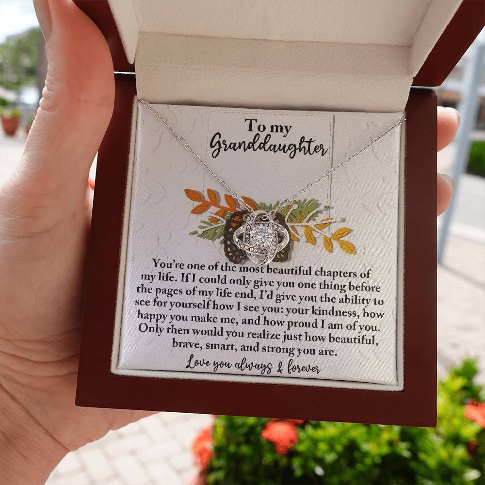 Necklace Gift For Granddaughter - How Beautiful