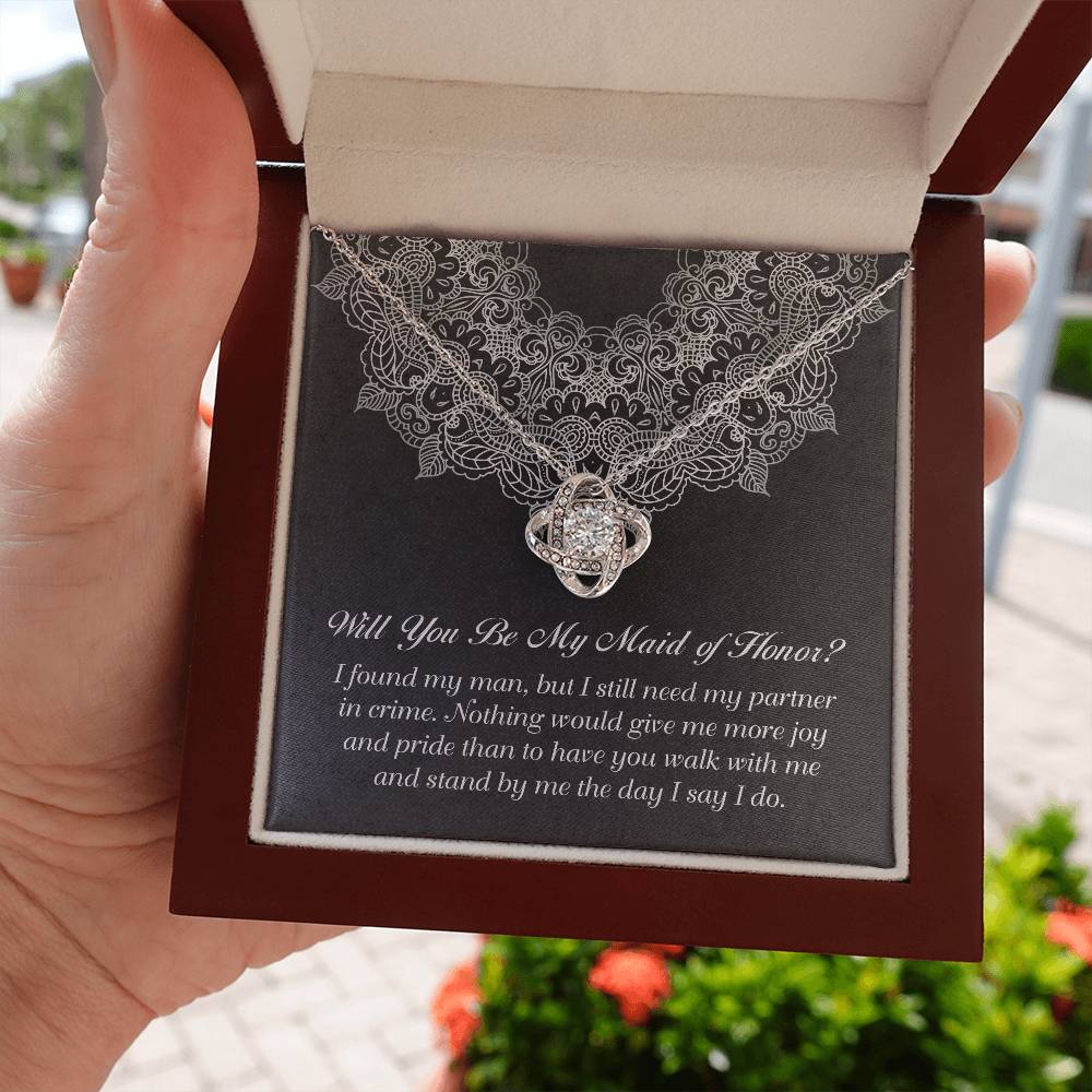 Wedding Gift For Maid-of-Honor - Partner In Crime