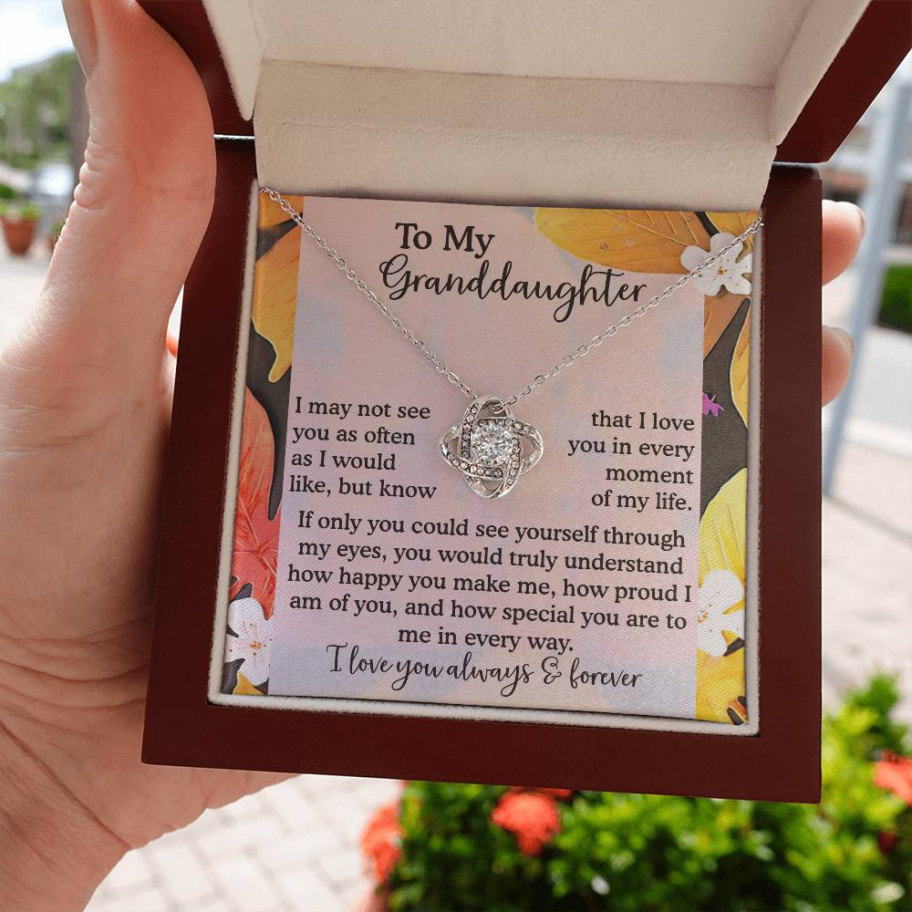 Necklace Gift For Granddaughter - In Every Way
