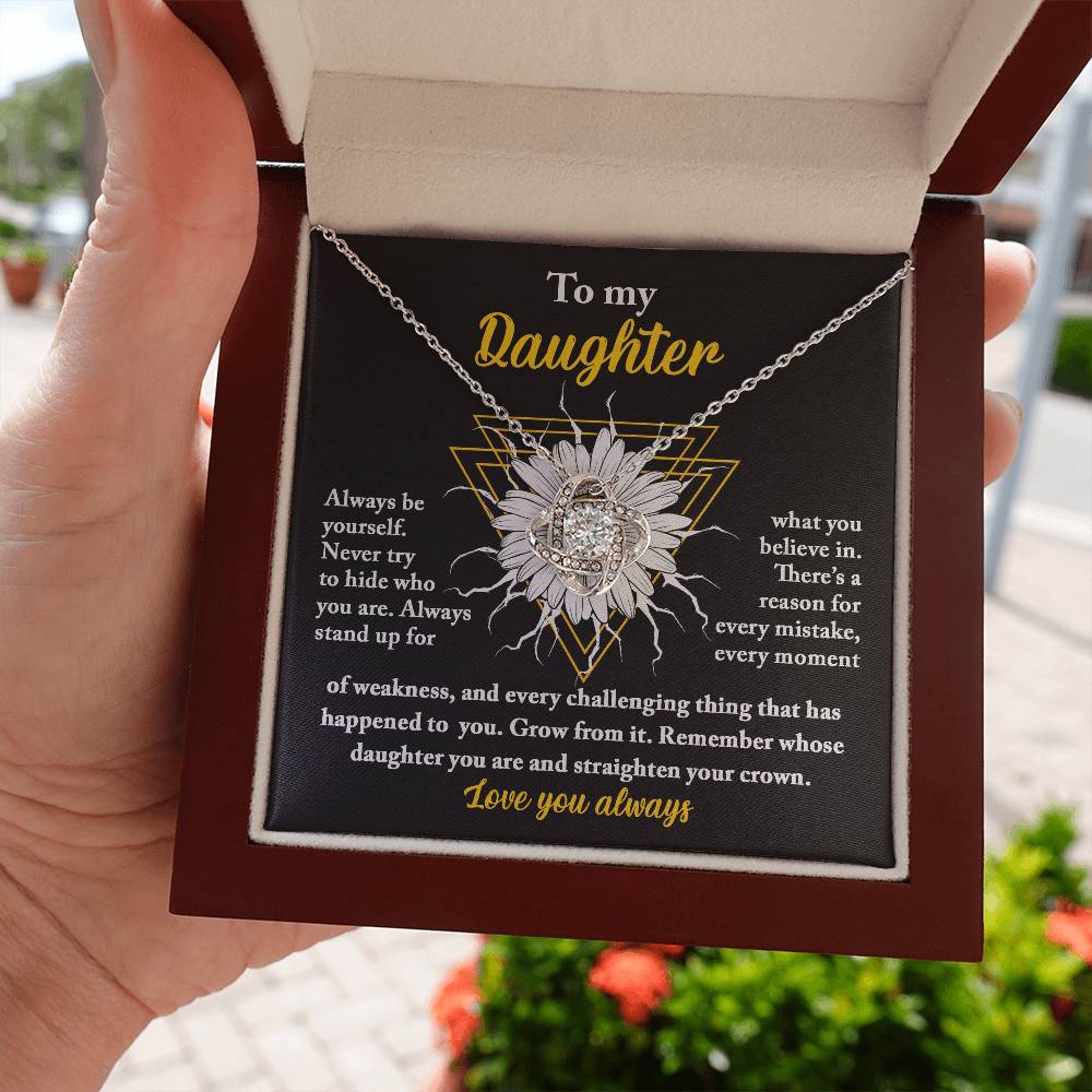 Necklace Gift For Daughter - Be Yourself