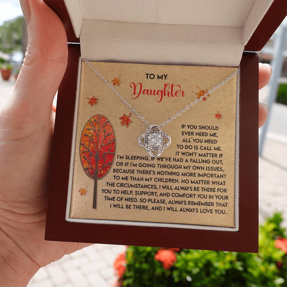 Necklace Gift For Daughter - Always Love You