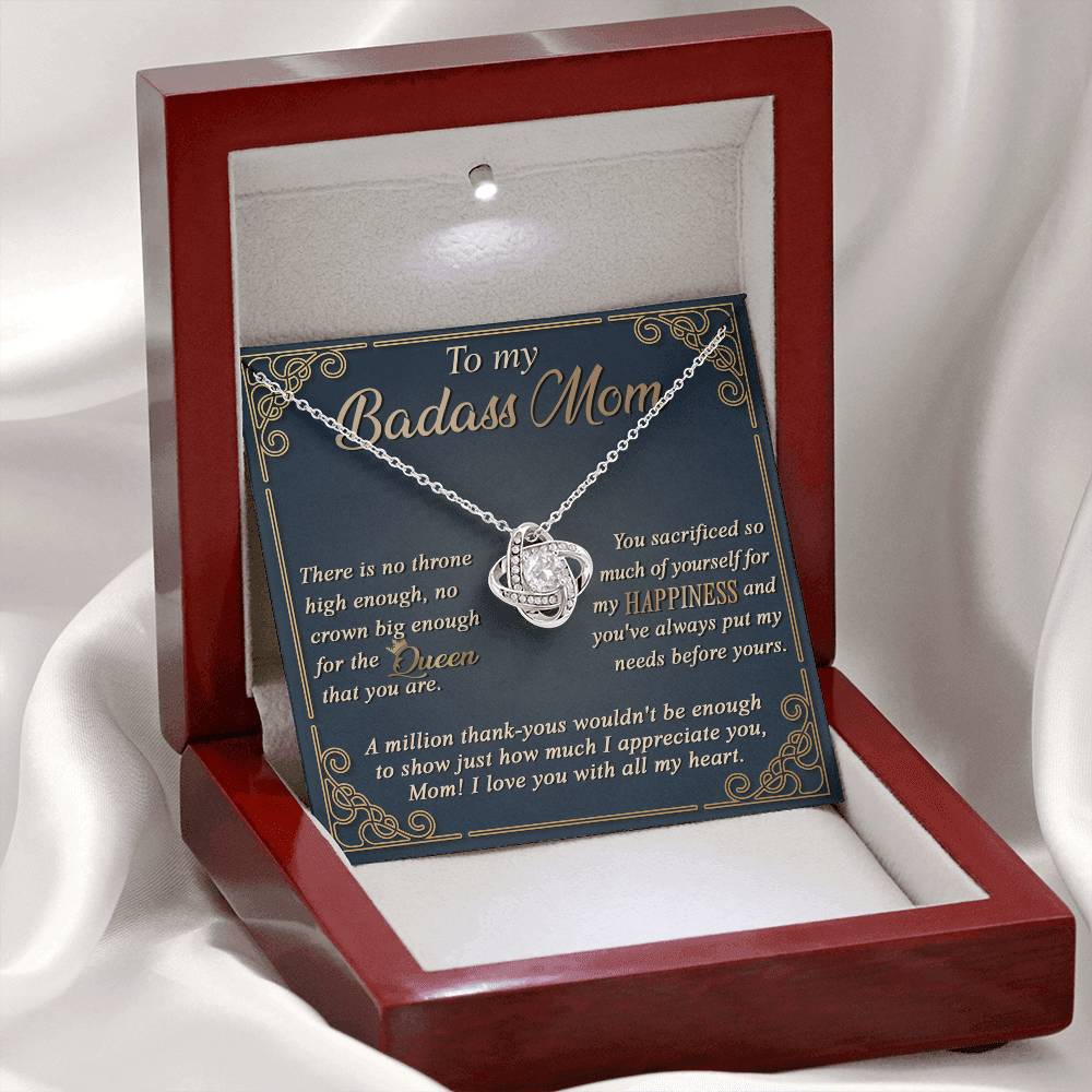 Necklace Gift For Mom - The Queen