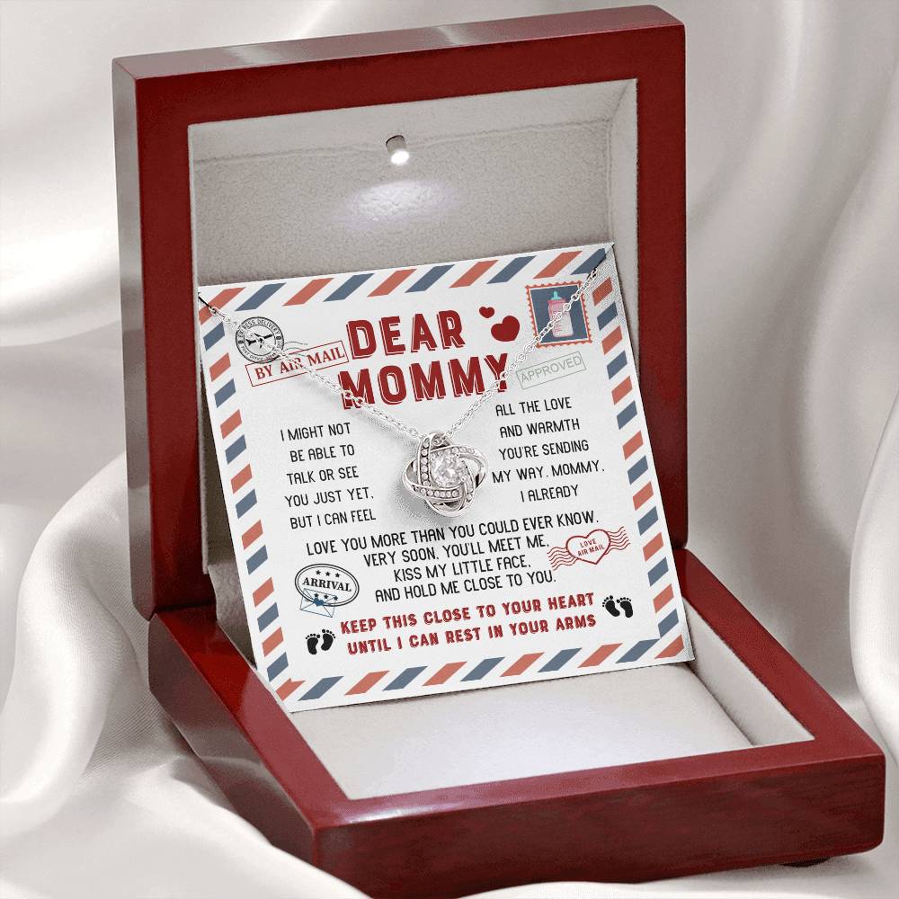 Necklace Gift For Mommy - Little Face