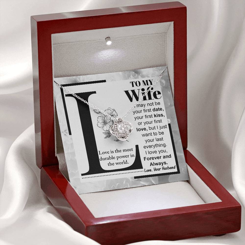 Necklace Gift For Wife - Love Is