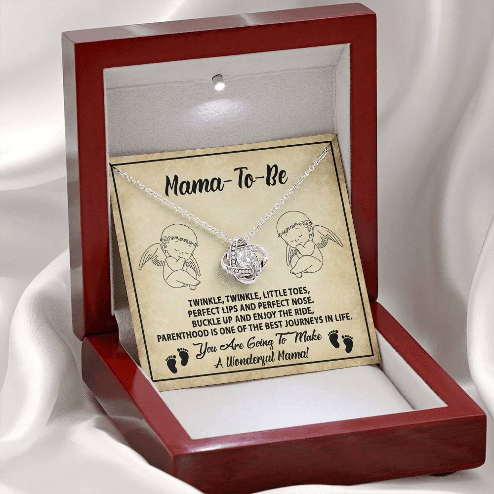 Necklace Gift For Mama To Be - Enjoy The Ride