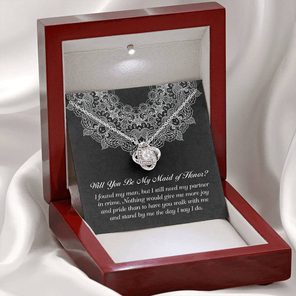 Wedding Gift For Maid-of-Honor - Partner In Crime