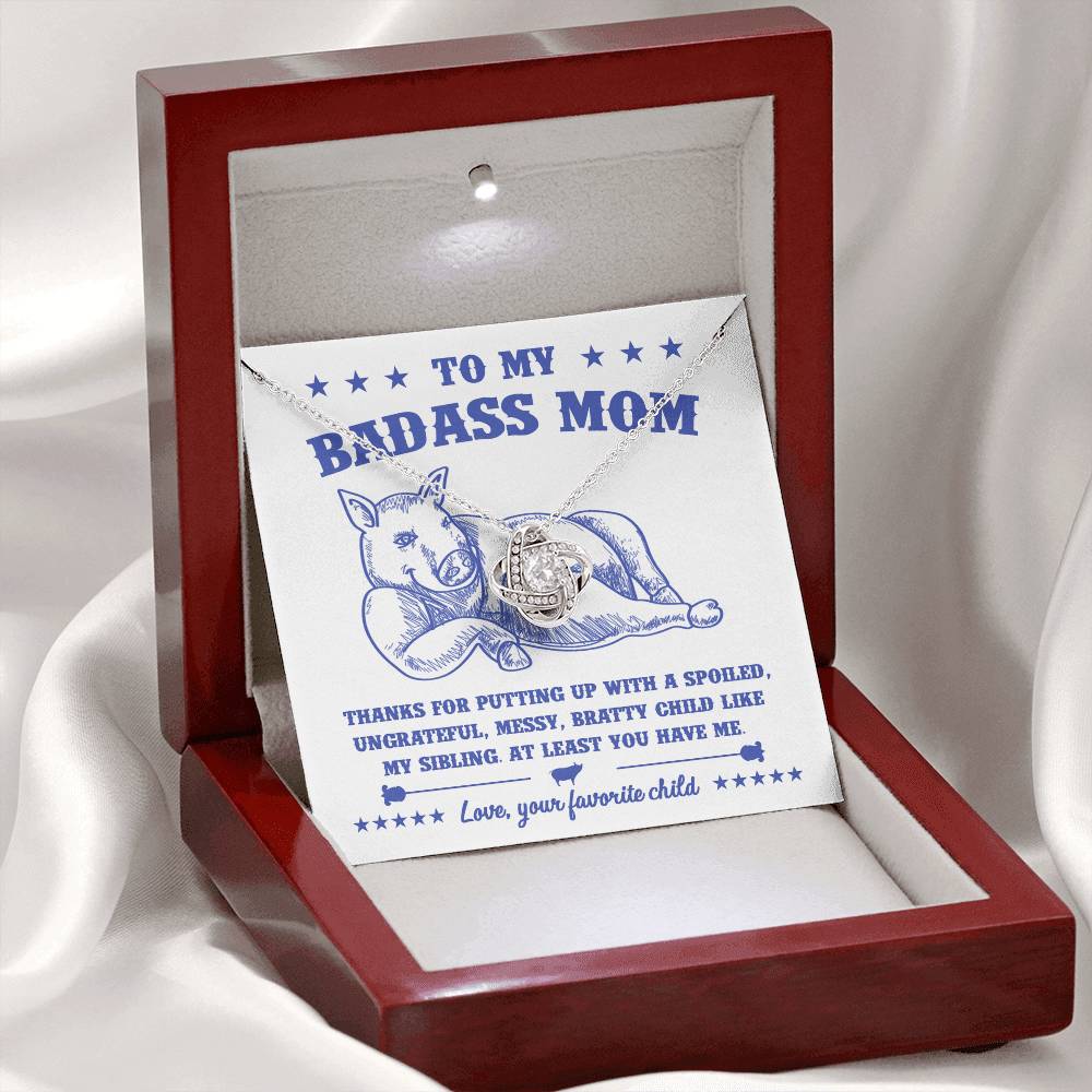 Necklace Gift For Mom - You Have Me