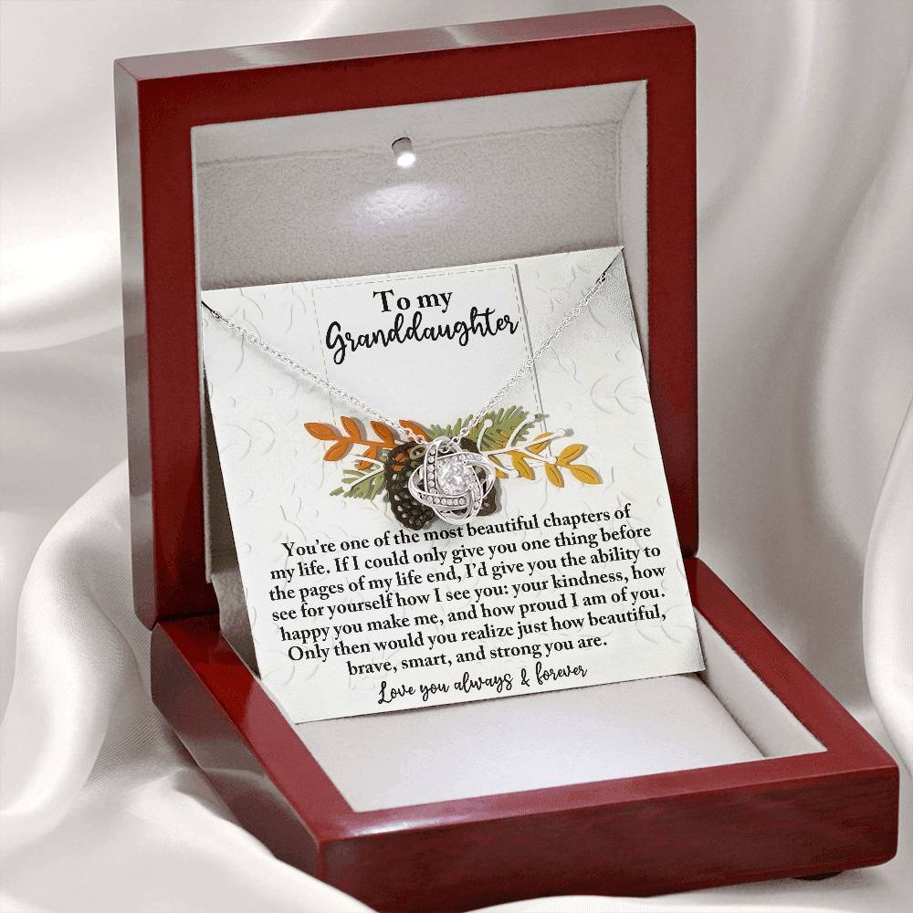 Necklace Gift For Granddaughter - How Beautiful