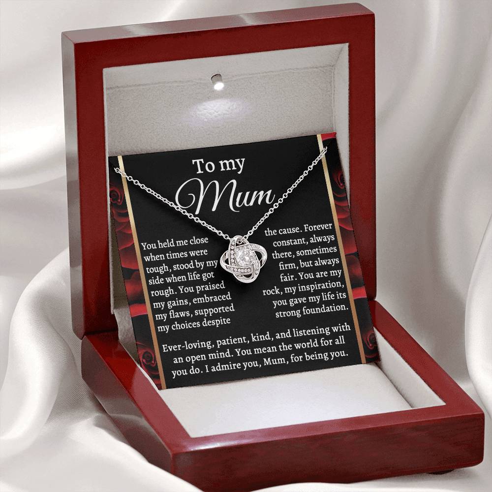 Necklace Gift For Mom - By My Side