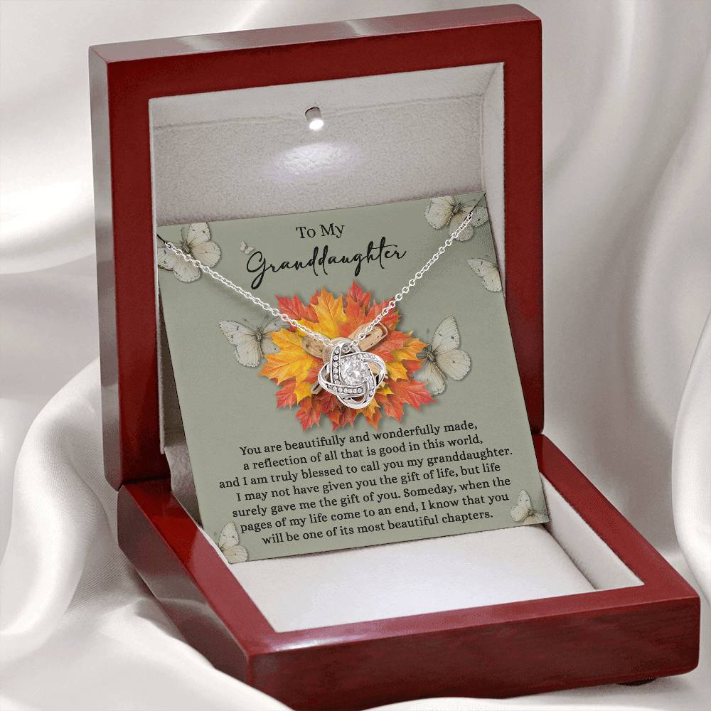 Necklace Gift For Granddaughter - Gift of You