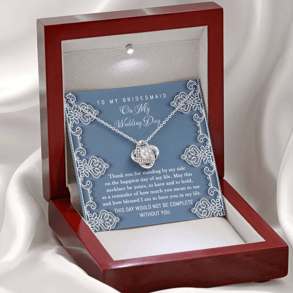 Wedding Gift For Bridesmaid From Bride - By My Side