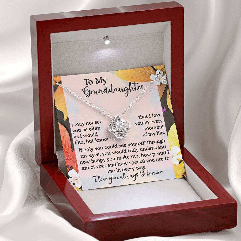 Necklace Gift For Granddaughter - In Every Way