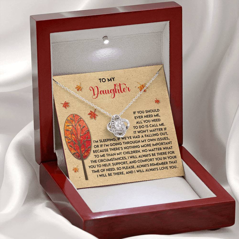 Necklace Gift For Daughter - Always Love You