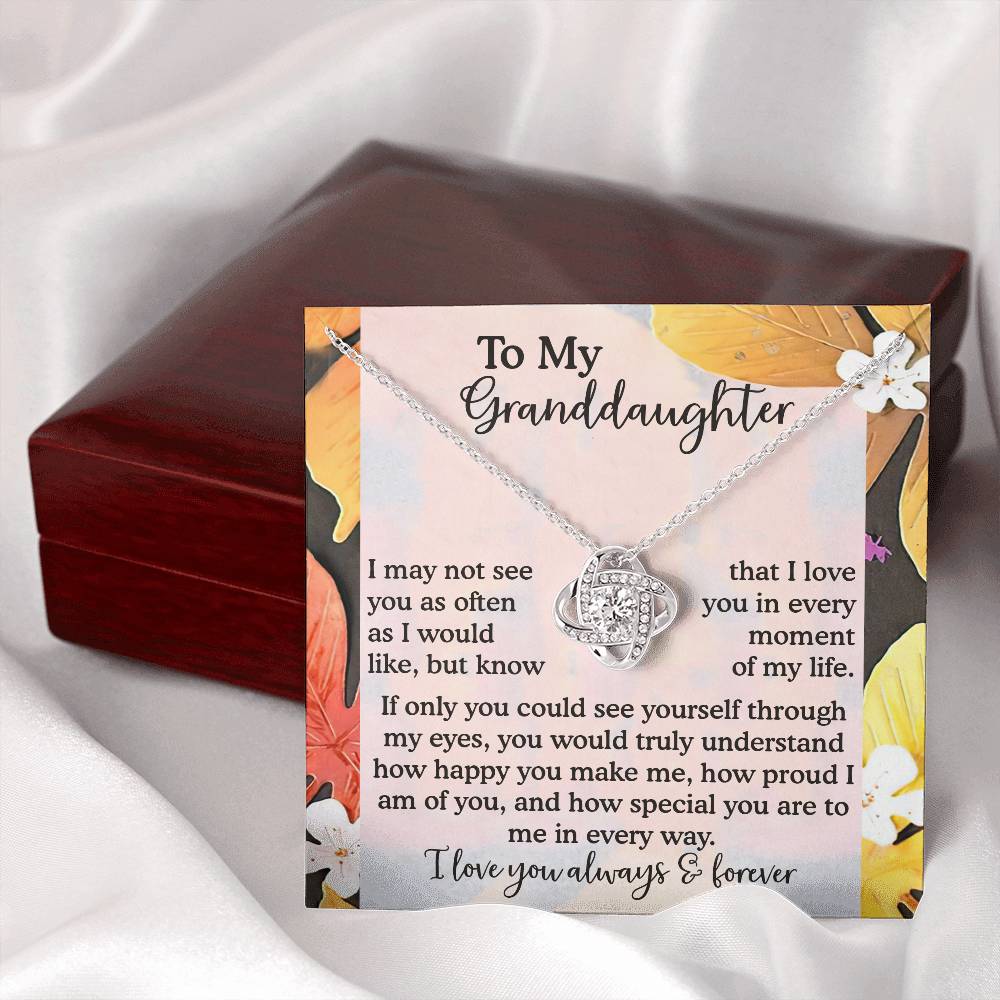 Necklace Gift For Granddaughter - In Every Way