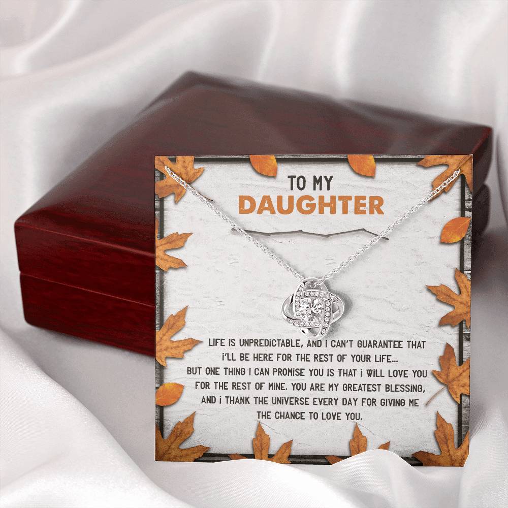 Necklace Gift For Daughter - My Greatest Blessing