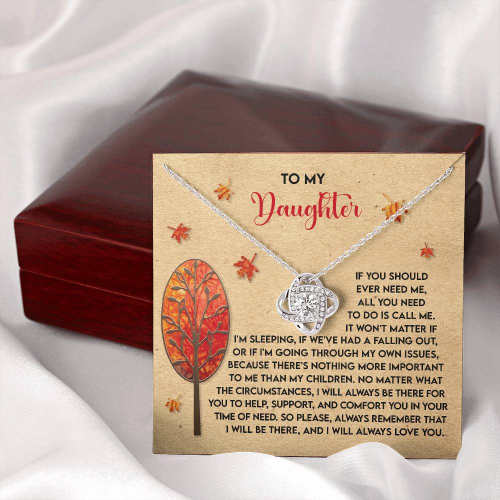Necklace Gift For Daughter - Always Love You