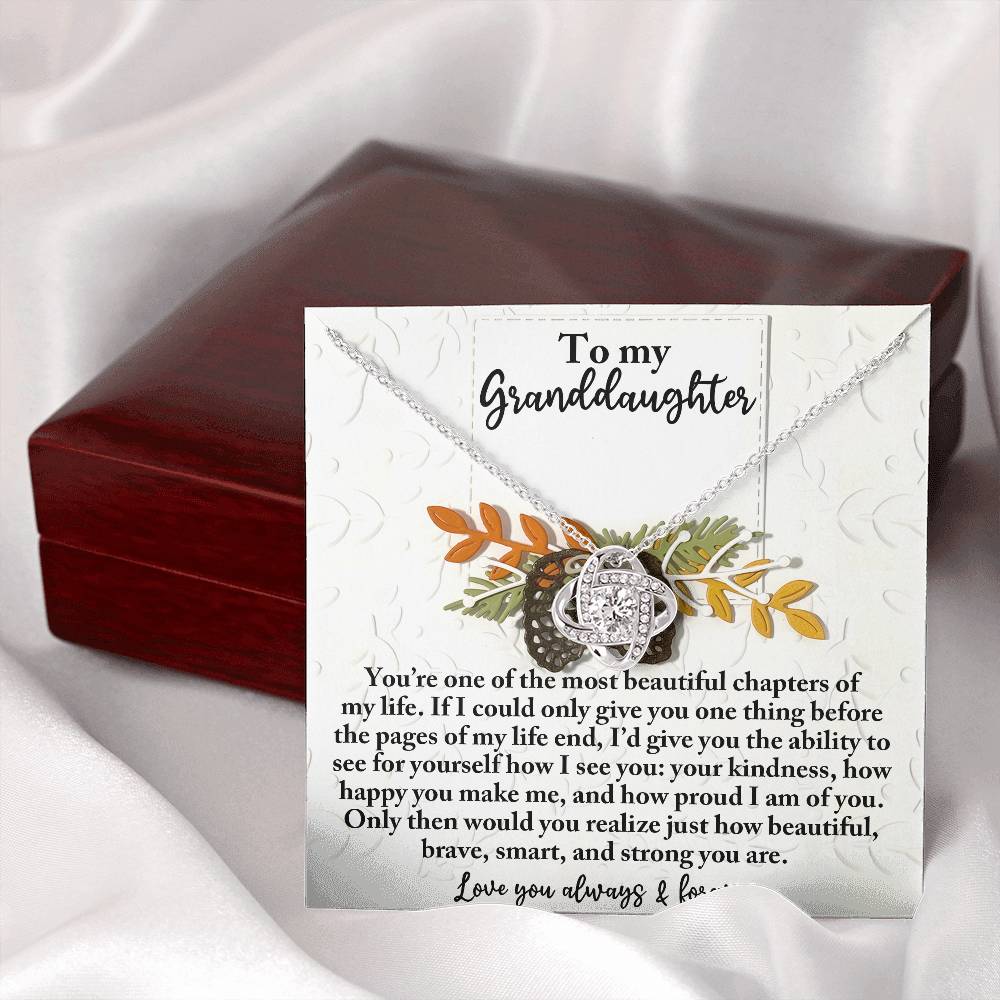 Necklace Gift For Granddaughter - How Beautiful