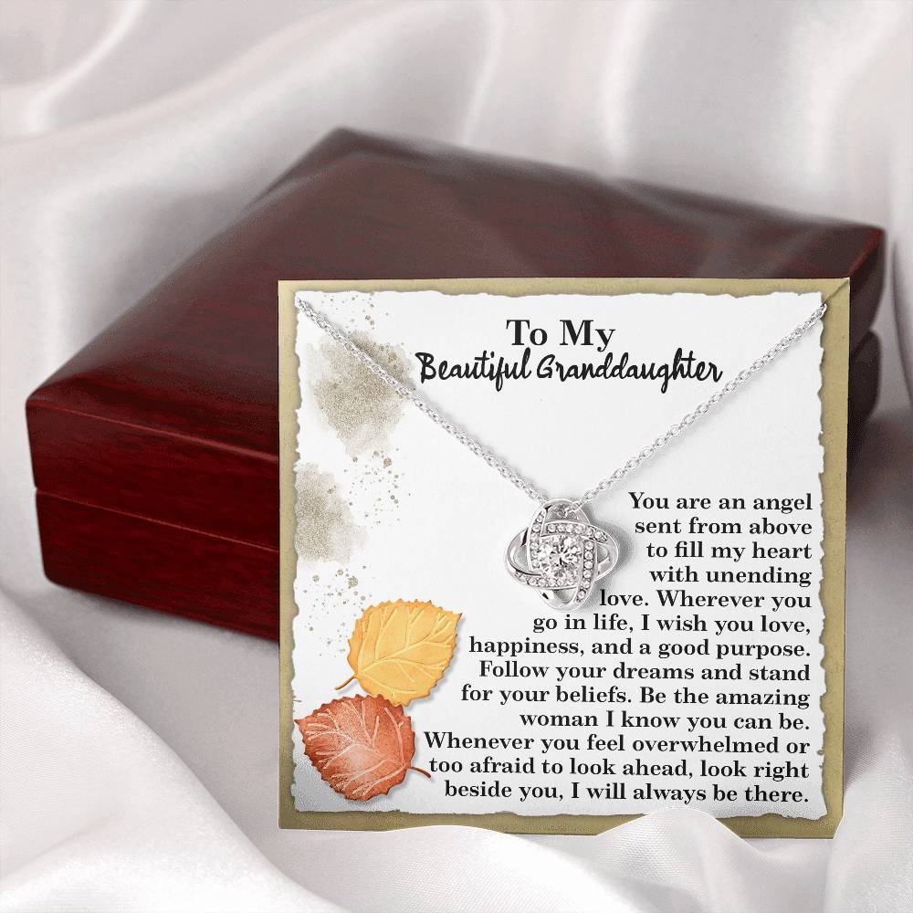 Necklace Gift For Granddaughter - An Angel
