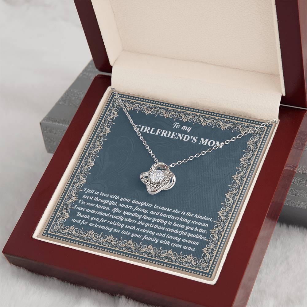Necklace Gift For Girlfriend's Mom - With Open Arms