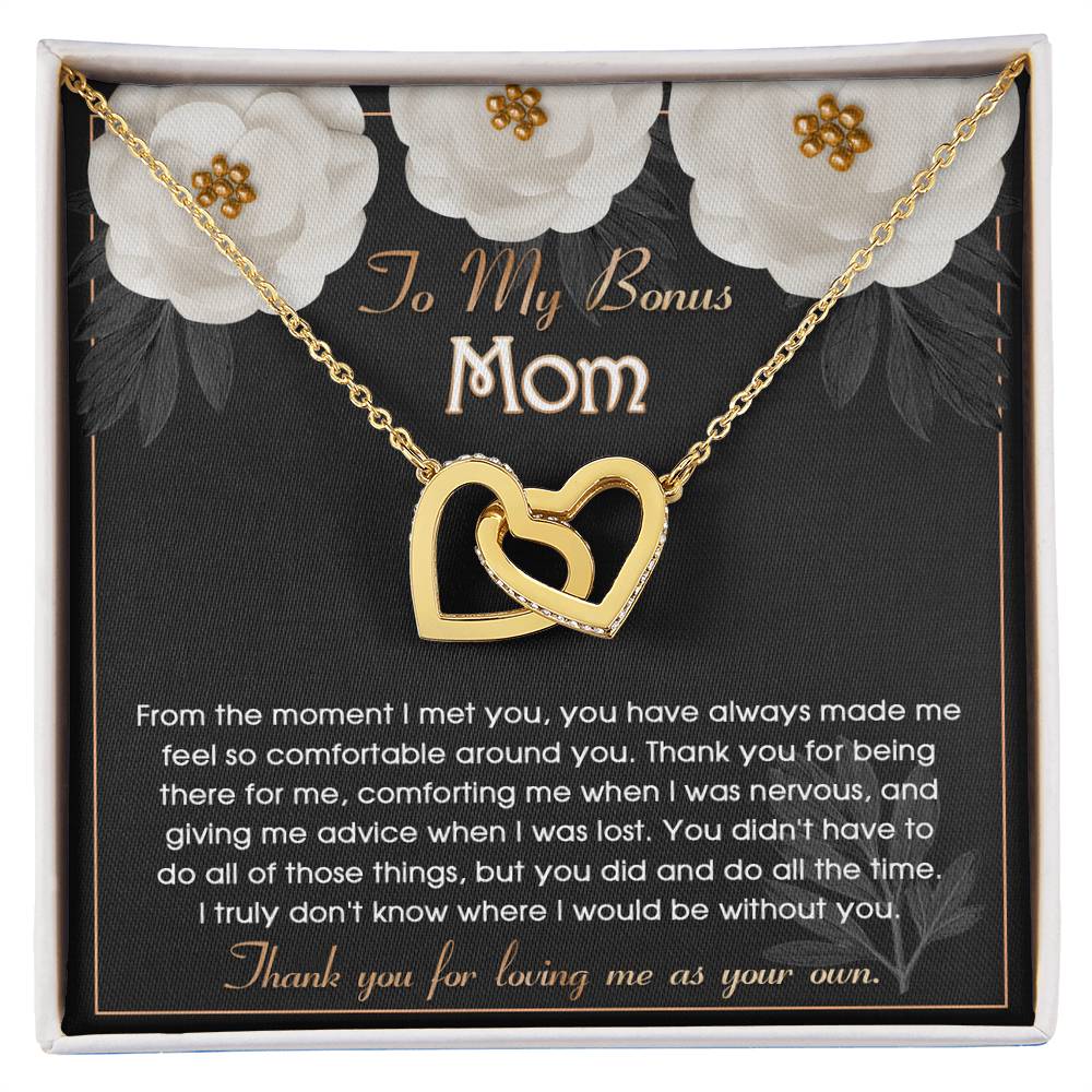 Necklace Gift For Bonus Mom - All The Time
