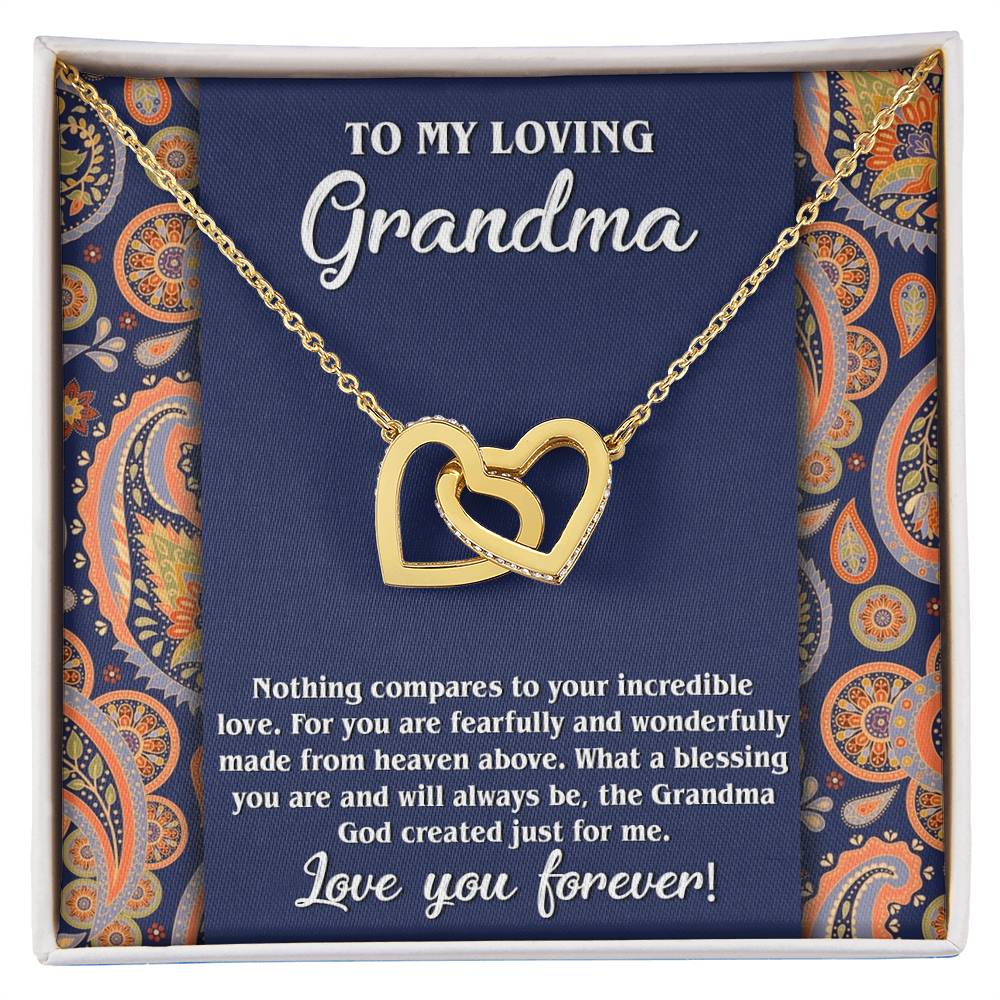 Necklace Gift For Grandma - Just For Me