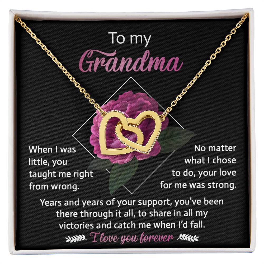 Necklace Gift For Grandma - Love For Me