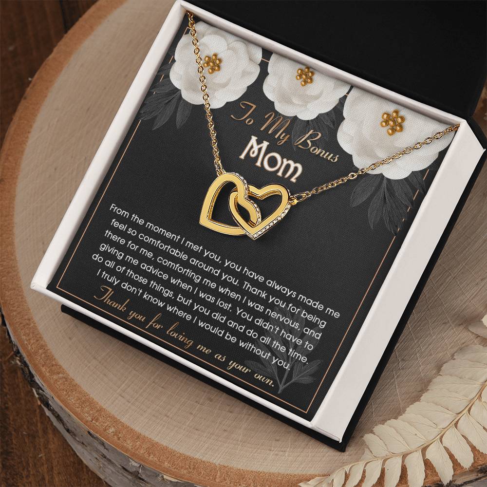 Necklace Gift For Bonus Mom - All The Time